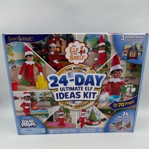 Official The Elf on the Shelf 24-Day‎ Ultimate Kit Moving Train 70+ Props NEW!